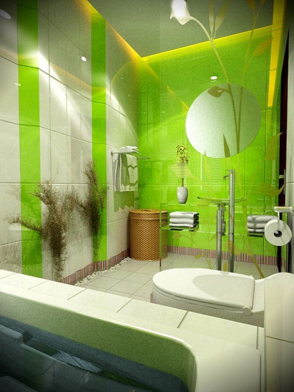 11个艺术浴室设计欣赏