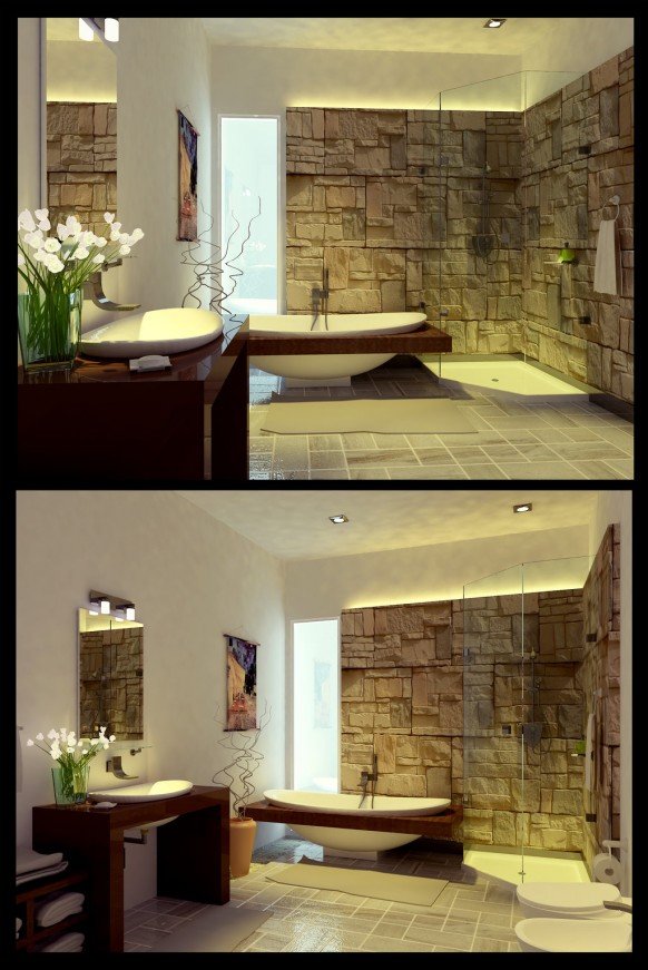 11个艺术浴室设计欣赏