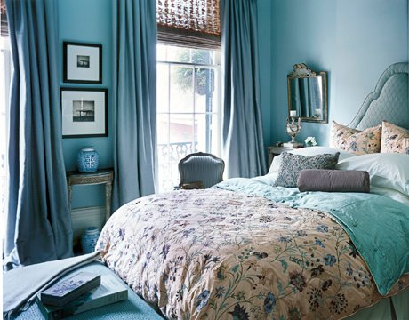 12个蓝色卧室室内设计欣赏