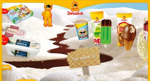 国外冰淇淋品牌网站设计