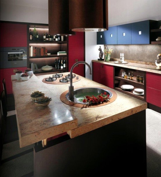 现代欧式豪华厨房设计