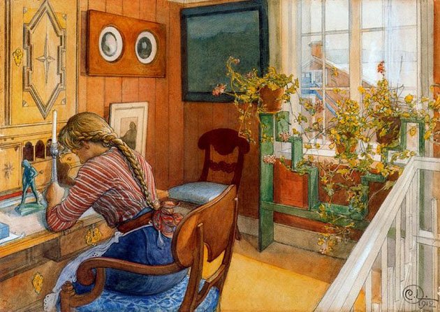 瑞典著名画家卡尔·拉森Carl Larsson