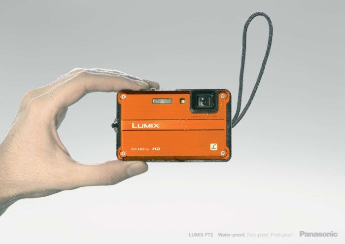 松下Lumix FT2防水相机广告