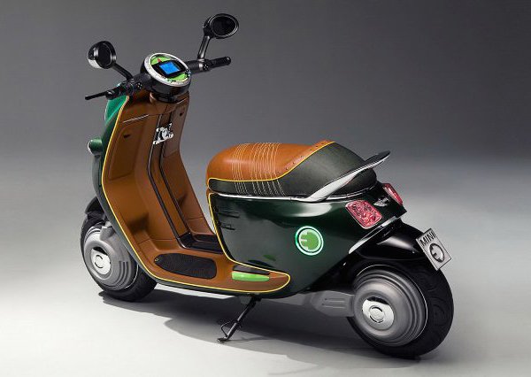 2010巴黎车展：MINI Scooter E时尚概念电动车