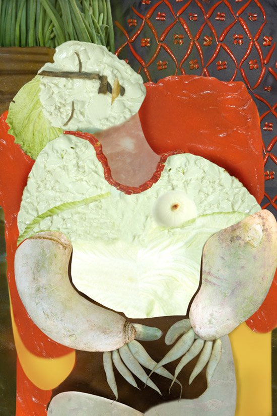 艺术家桔多淇的《蔬菜博物馆》