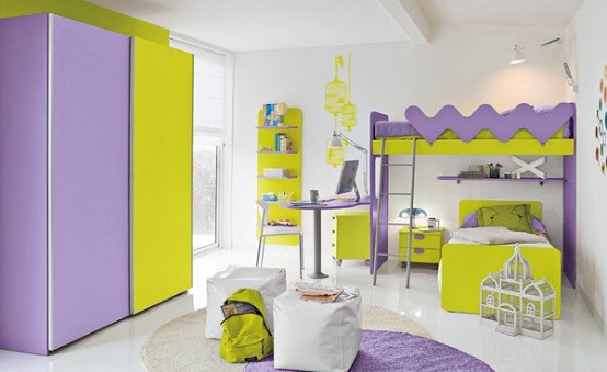 50个可爱的儿童卧室设计欣赏
