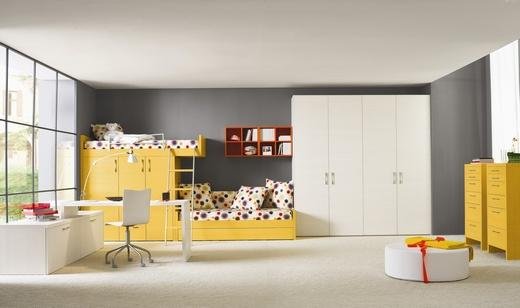 10款现代儿童卧室设计欣赏