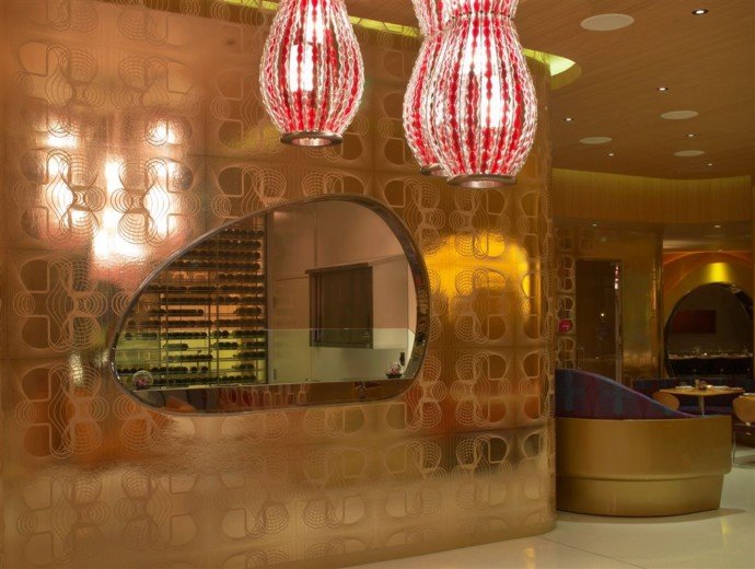 拉斯维加斯Vdara酒店丝绸之路餐厅室内设计