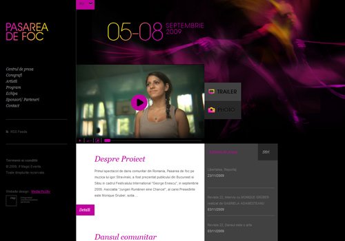 33个漂亮的紫色网站设计欣赏