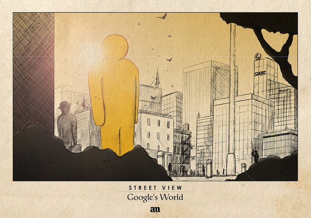 Alejo Malia 画笔下的 Google’s World