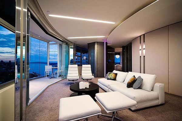 俯瞰悉尼的全景式公寓设计