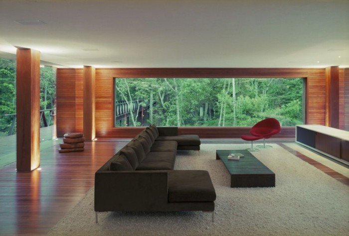 森林环抱的巴西BR别墅设计