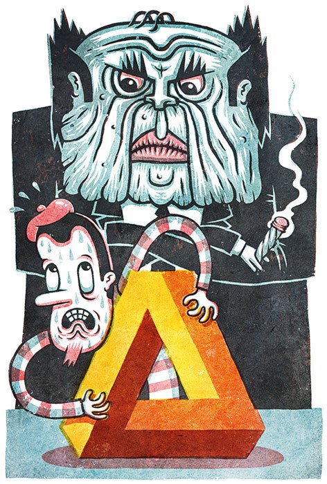Tuomas Ikonen杂志插图设计(一)
