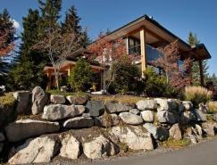 加拿大一所山区豪华别墅设计