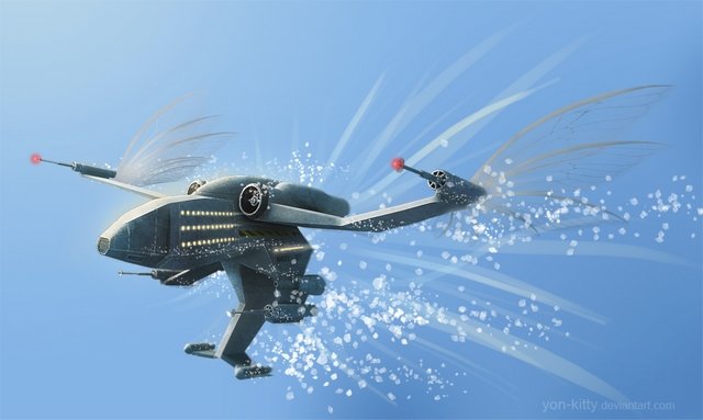 未来飞船科幻插画欣赏
