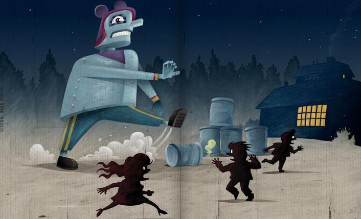 阿根廷插画师Alex Dukal：儿童读物插画设计