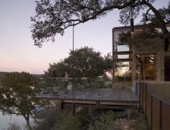 Texas迷人的湖景别墅设计