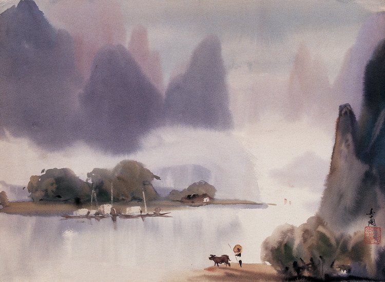 中国当代水彩画作品欣赏
