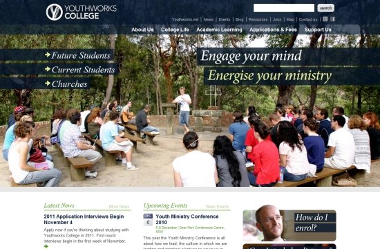 32个国外大学网站设计欣赏