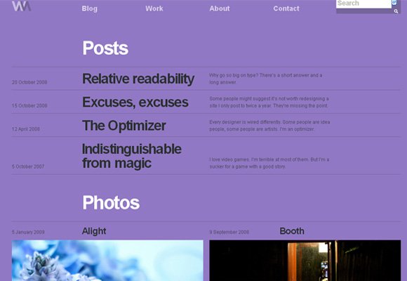 简单最美：40例极简网站设计欣赏