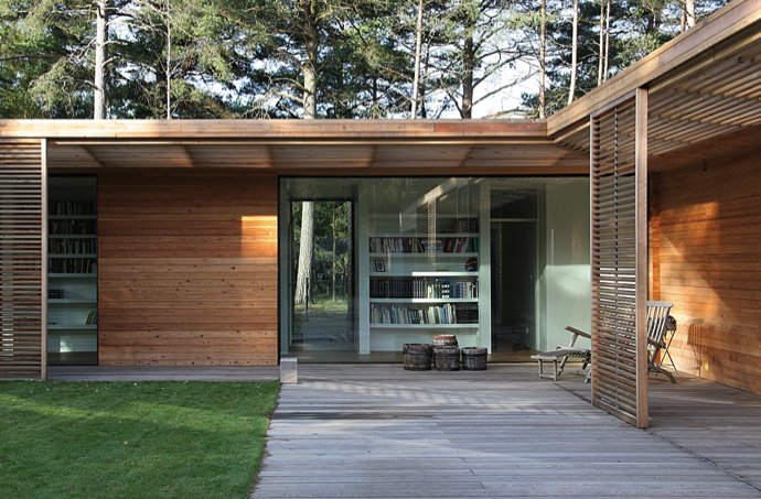瑞典Bergman – Werntoft 林间美丽住宅设计