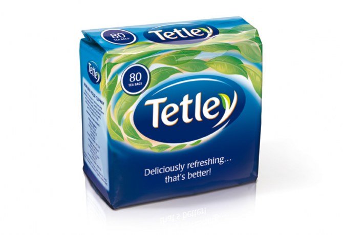 著名茶品牌Tetley包装设计欣赏