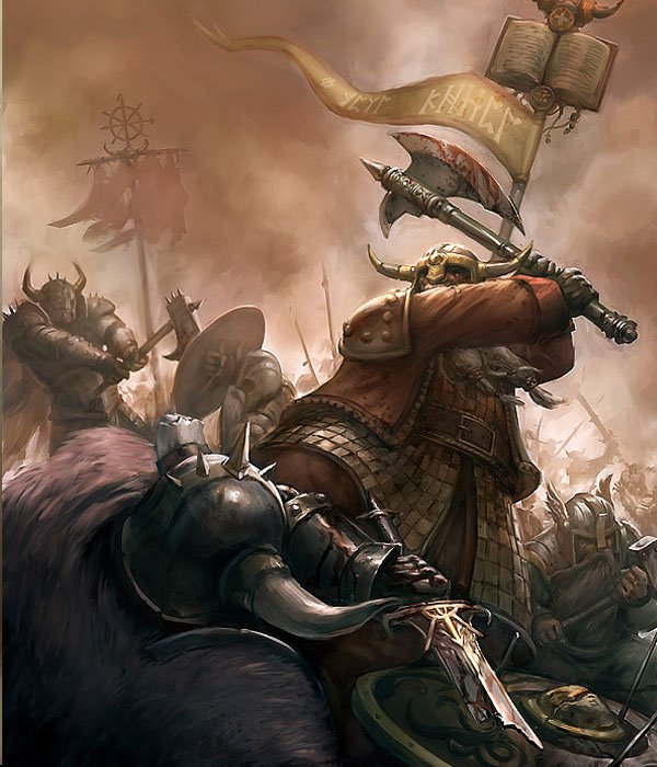 游戏CG艺术插画：战锤（Warhammer）