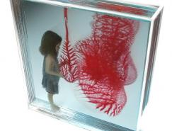YosmanBotero的三維全息玻璃畫