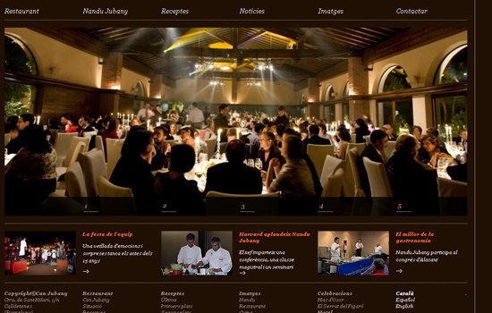 35个国外餐厅网站设计