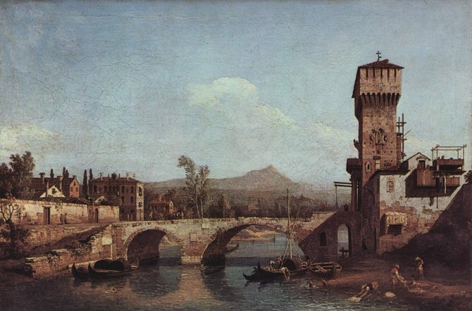 意大利画家Giovanni Antonio Canal作品欣赏