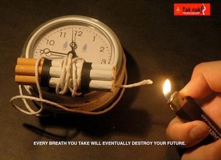 11个强有力的禁烟广告