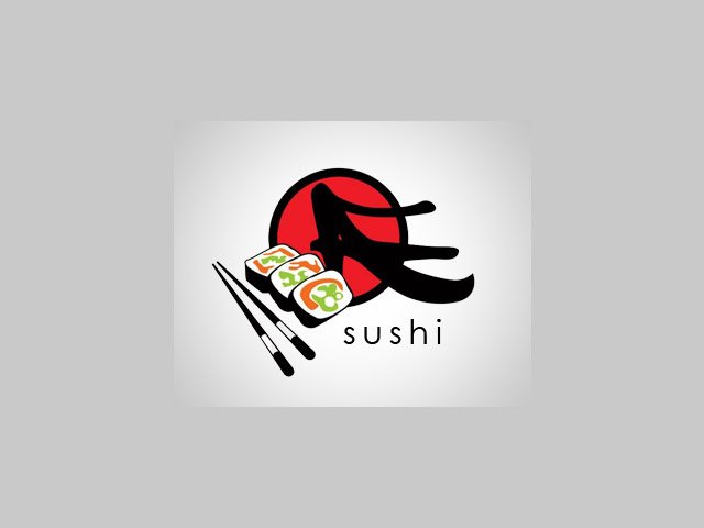 标志设计元素运用实例：寿司