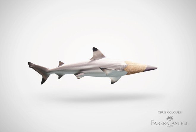真实的色彩：Faber-Castell彩色铅笔广告