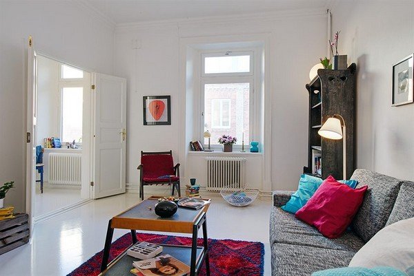 漂亮的设计细节：哥德堡一套53平米公寓