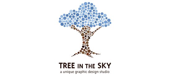 30款漂亮的树为题材的LOGO设计