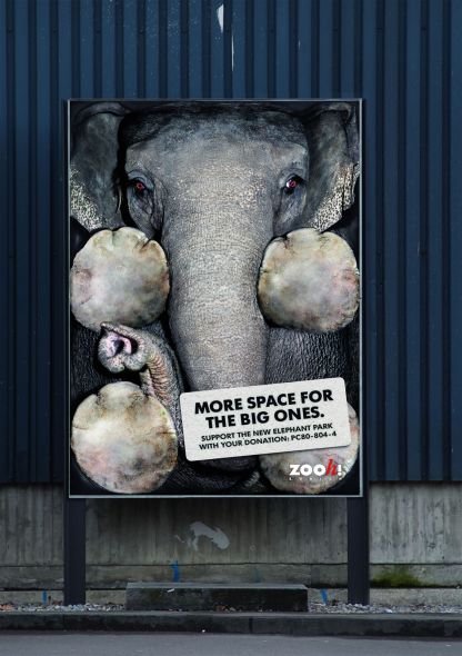 广告设计欣赏：动物形象应用