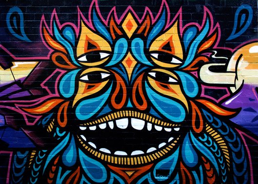 澳大利亚Beastman街头艺术作品