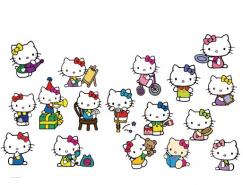 Hello Kitty矢量素材