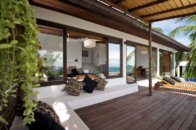 泰国涛岛Casas del Sol热带海滨别墅设计