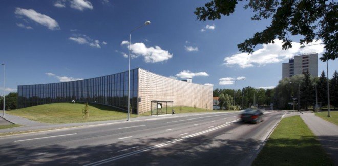 建筑欣赏：爱沙尼亚塔尔图EMÜ体育馆