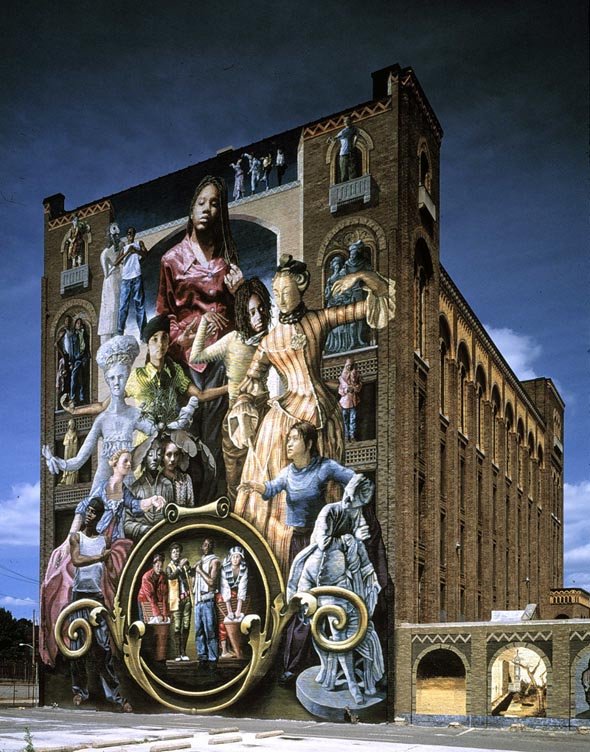 35例国外惊人的墙绘艺术作品