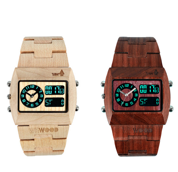 天然环保：Wewood木质手表
