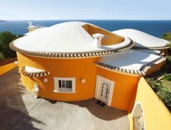 LuigiColani作品：童話般的西班牙海岸別墅