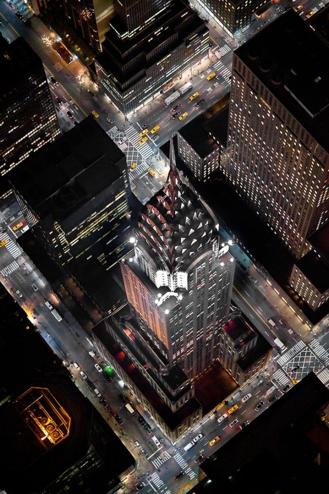 Evan Joseph摄影作品：鸟瞰纽约夜景