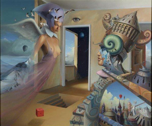 Tomasz Setowski魔幻现实主义绘画作品