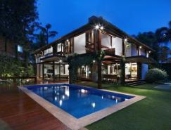巴西木質結構豪宅設計