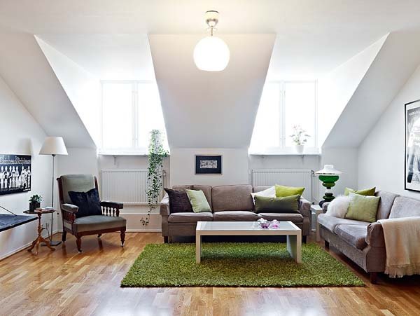 19世纪建筑再装修：瑞典一套75平米公寓设计