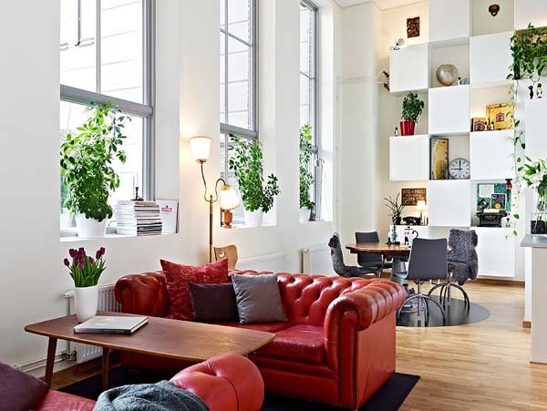 哥德堡精致的Loft公寓设计