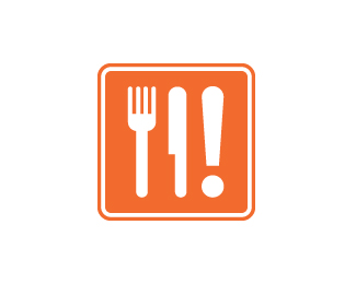 标志设计元素运用实例：汤匙和刀叉