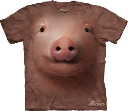 有趣的超逼真动物T恤设计